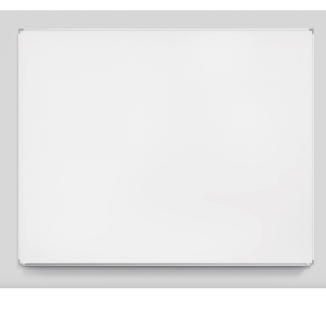 Lintex  Boarder whiteboard 5005x1205 mm aluminiumsramme. Pennehylde 4950 mm